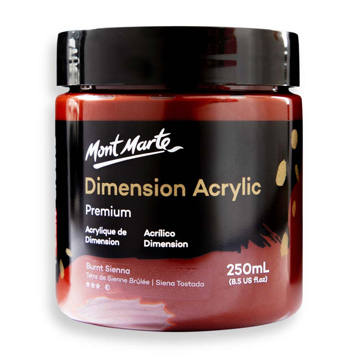 Dimension Acrylic Premium 250ml - Burnt Sienna