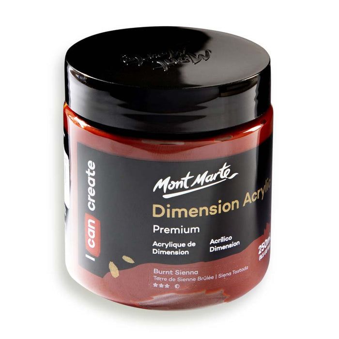 Dimension Acrylic Premium 250ml - Burnt Sienna