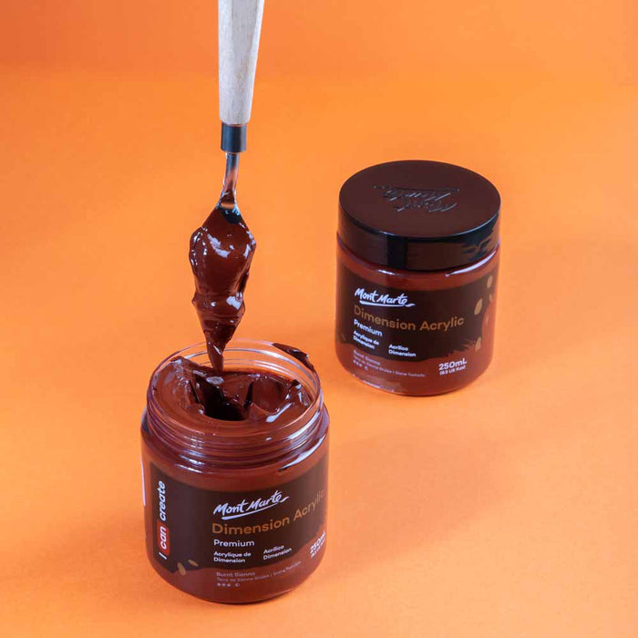 Dimension Acrylic Premium 250ml - Burnt Sienna