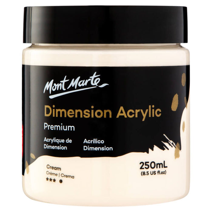 Dimension Acrylic Premium 250ml - Cream