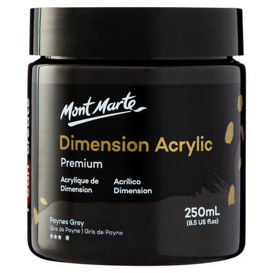 Dimension Acrylic Premium 250ml - Paynes Grey