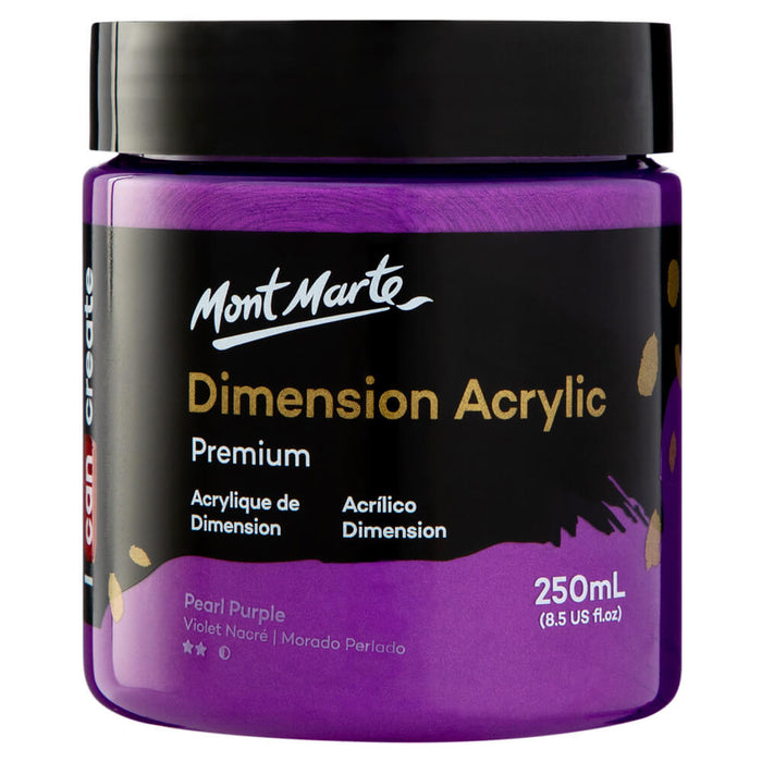 Dimension Acrylic Premium 250ml - Pearl Purple
