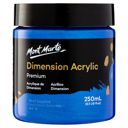 Dimension Acrylic Premium 250ml - Pearl Sapphire