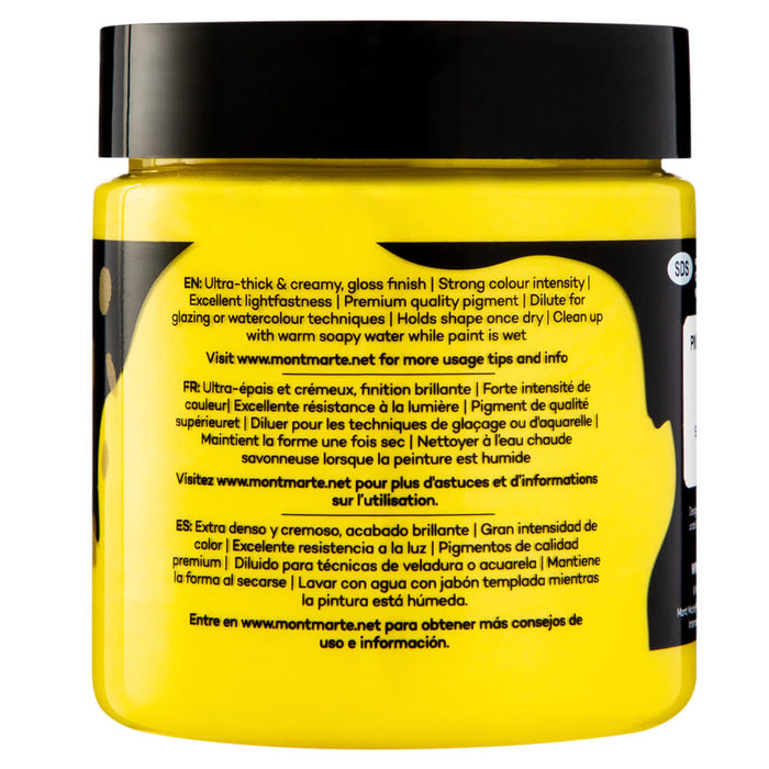 Dimension Acrylic Premium 250ml - Pearl Yellow Mid