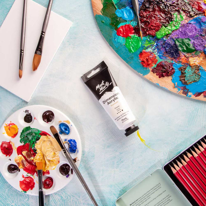 Dimension Acrylic Premium 75ml Tube - Cream