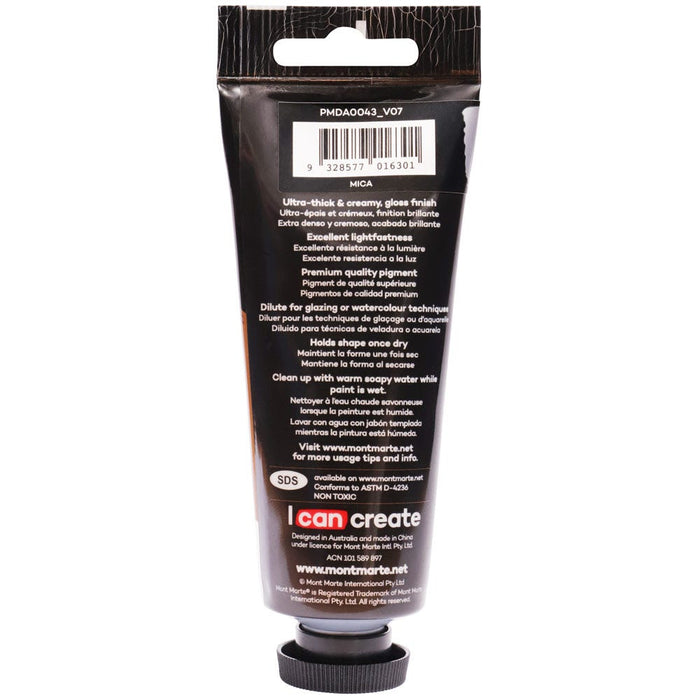 Dimension Acrylic Premium 75ml Tube - Silver