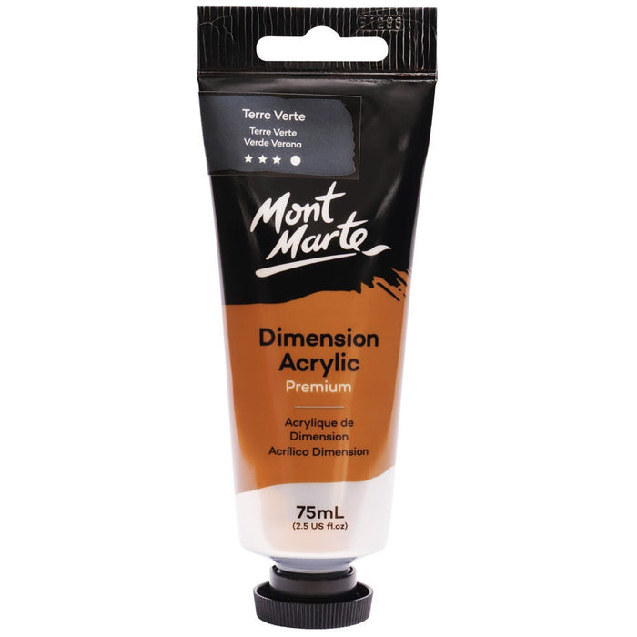 Dimension Acrylic Premium 75ml Tube - Terre Verte
