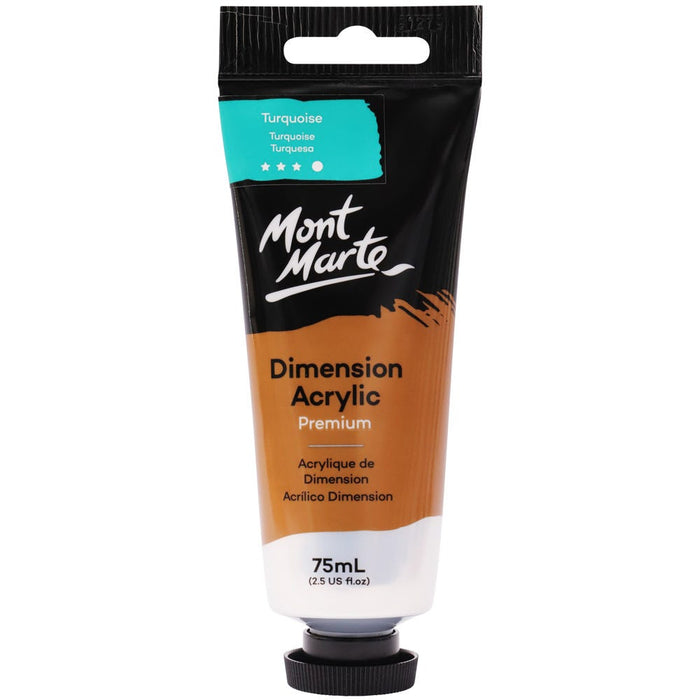 Dimension Acrylic Premium 75ml Tube - Turquoise