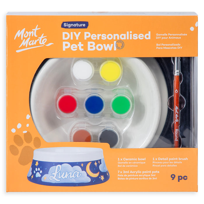DIY Personalised Pet Bowl Signature 9pc
