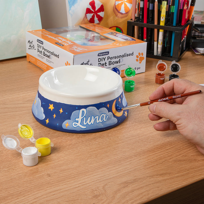 DIY Personalised Pet Bowl Signature 9pc
