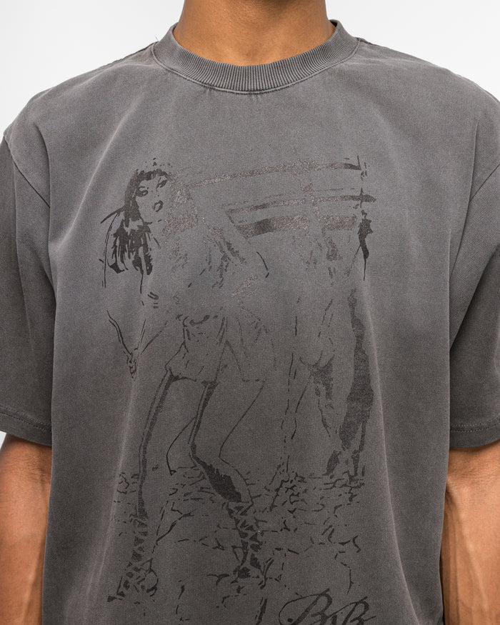 Dom Tee - Sun Faded Black