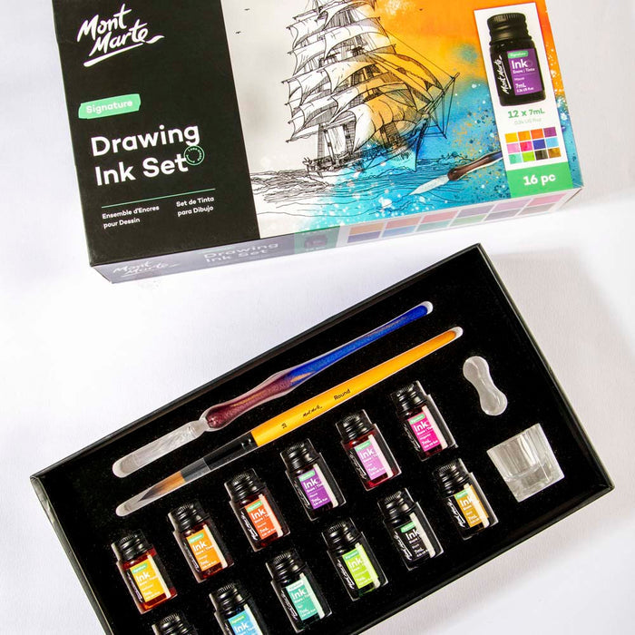 Drawing Ink Set Signature 16pc
