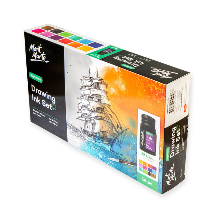 Drawing Ink Set Signature 16pc