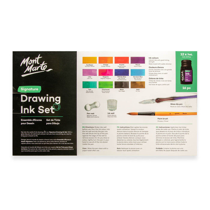 Drawing Ink Set Signature 16pc