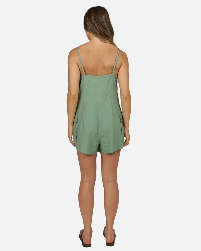 Driftwood Romper - Green Bay