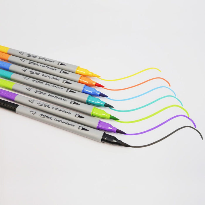 Dual Tip Brush/Fineliners Signature  48pc