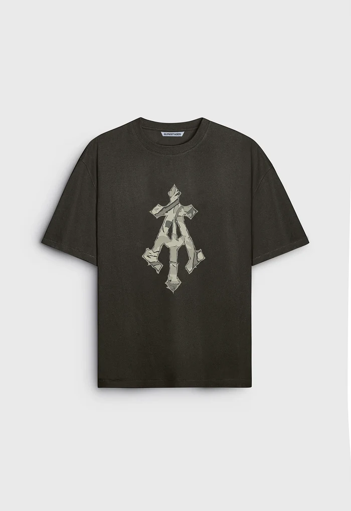 Echo Alpha Cross Boxy Tee