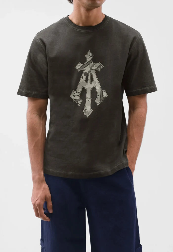 Echo Alpha Cross Boxy Tee