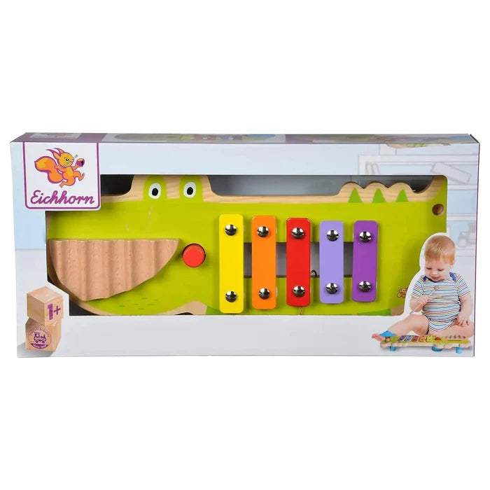 Musical sounds table in box packaging