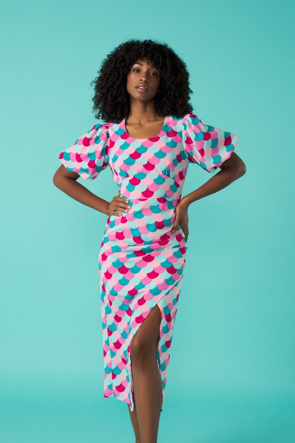 EMMA DRESS (PINK/ MULTI)