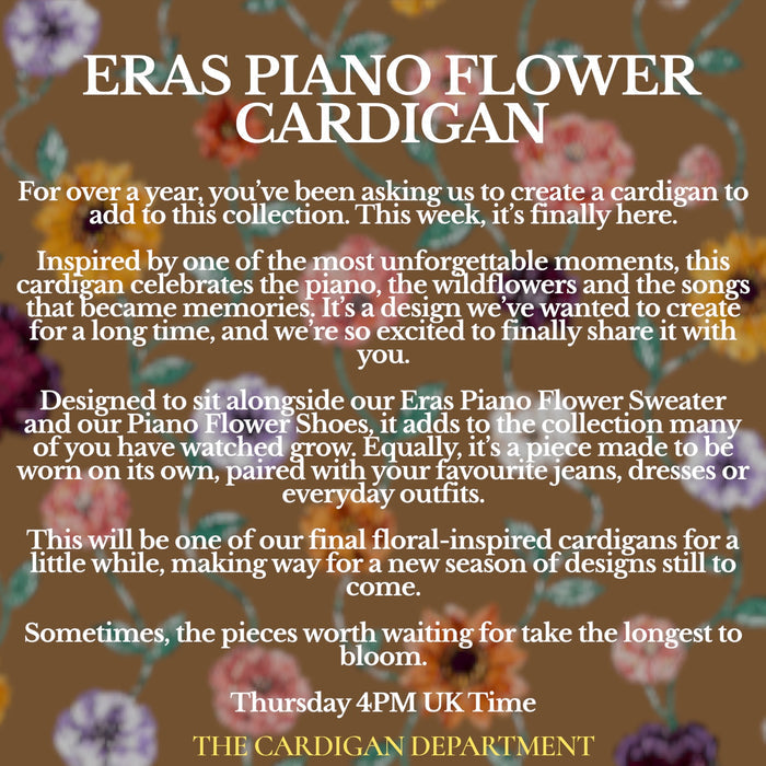 Eras Flower Cardigan