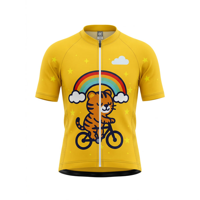 ES16 Børne Cykeltrøje - Tiger