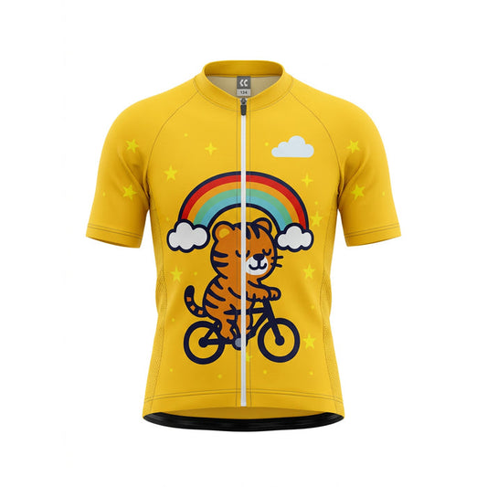 ES16 Børne Cykeltrøje - Tiger