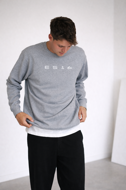 ES16 Classic Sweat Raw - Grey