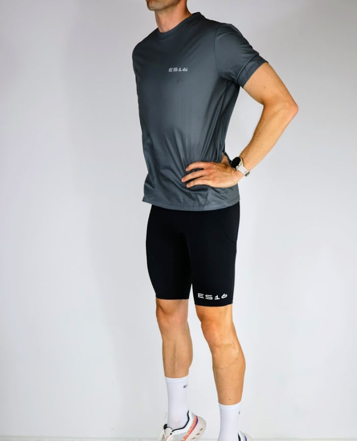 ES16 Classic Tights med lommer på siden. Black