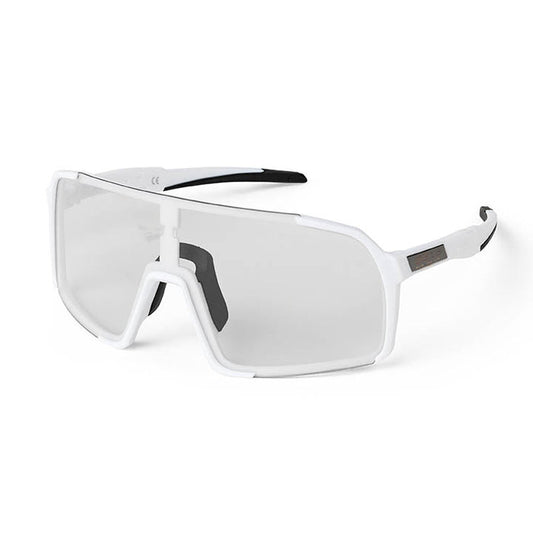 ES16 Enzo brille. Hvid med photochromic linse + 2 ekstra linser