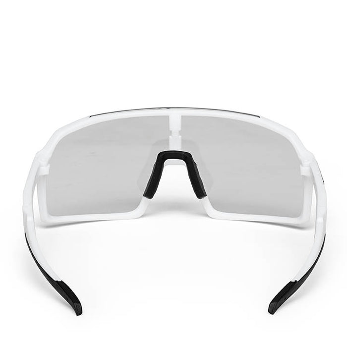 ES16 Enzo brille. Hvid med photochromic linse + 2 ekstra linser