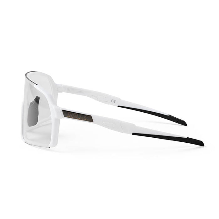 ES16 Enzo brille. Hvid med photochromic linse + 2 ekstra linser