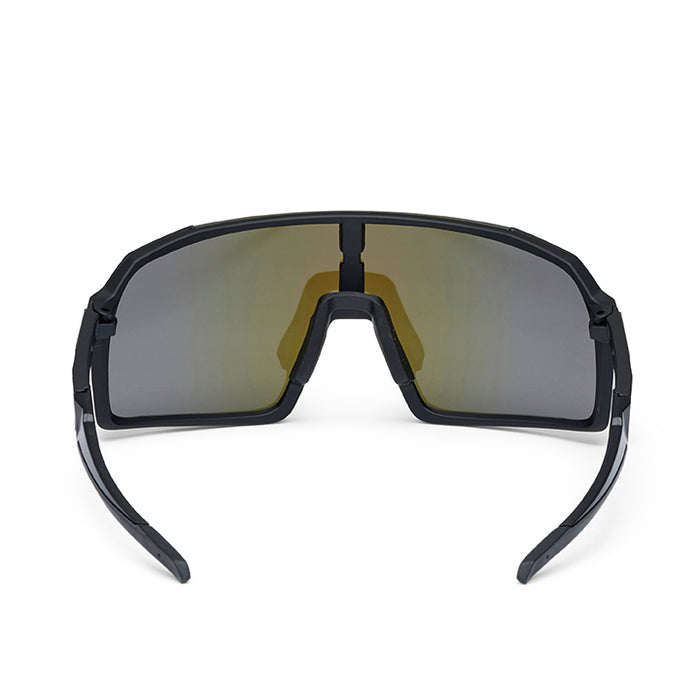 ES16 Enzo brille. Sort med silver linse. + 2 ekstra linser
