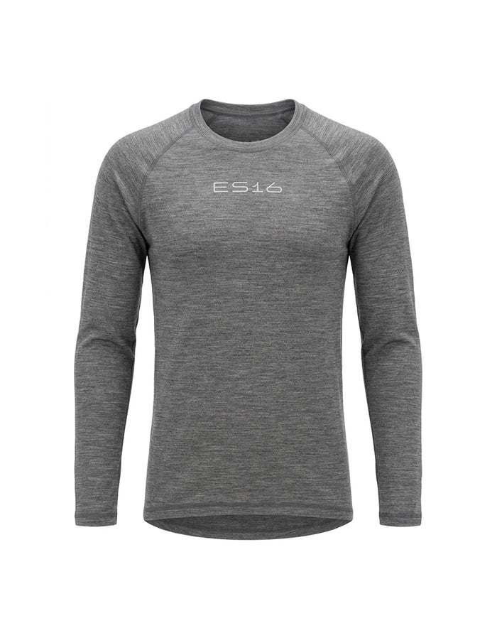 ES16 Langærmet Undertrøje i Merino uld. Unisex