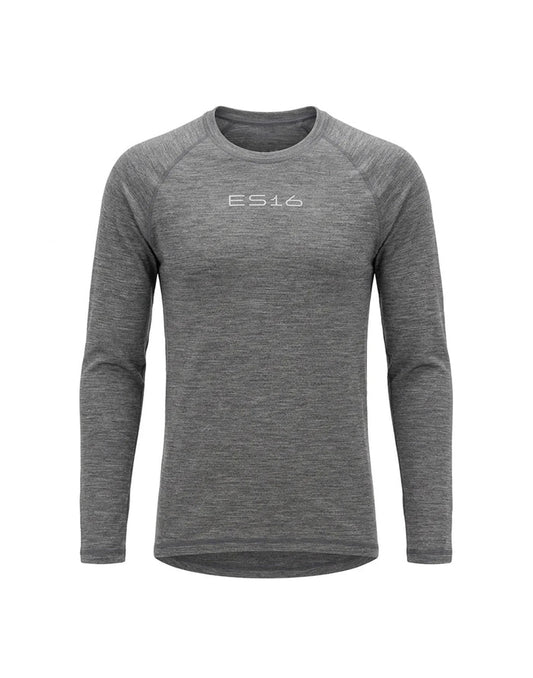 ES16 Langærmet Undertrøje i Merino uld. Unisex