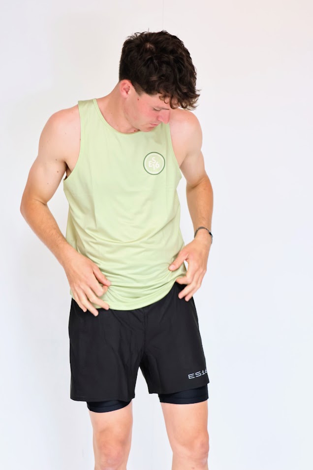 ES16 Performance Singlet Lime
