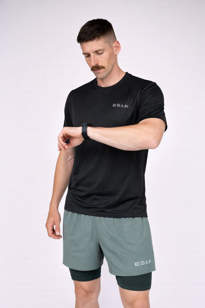 ES16 Performance T-shirt Black