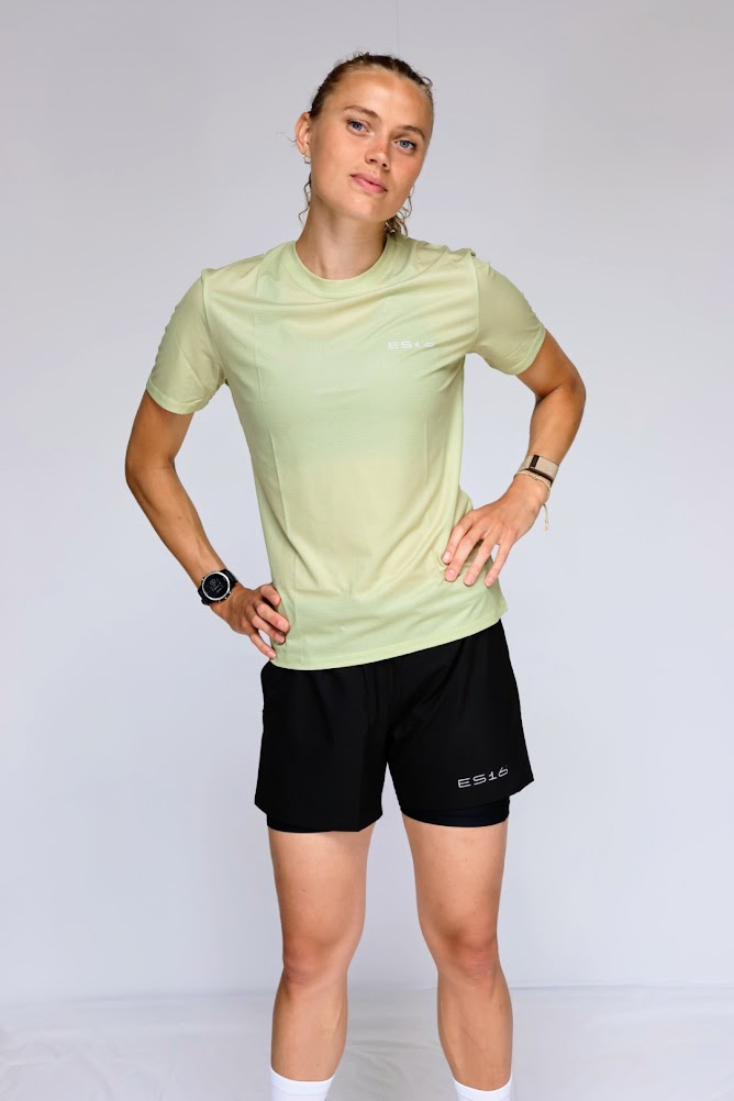 ES16 Performance T-shirt Lime Green