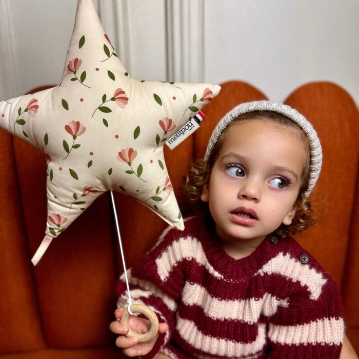 Étoile musicale originale - Holiday coussins musicaux étoile MELLIPOU