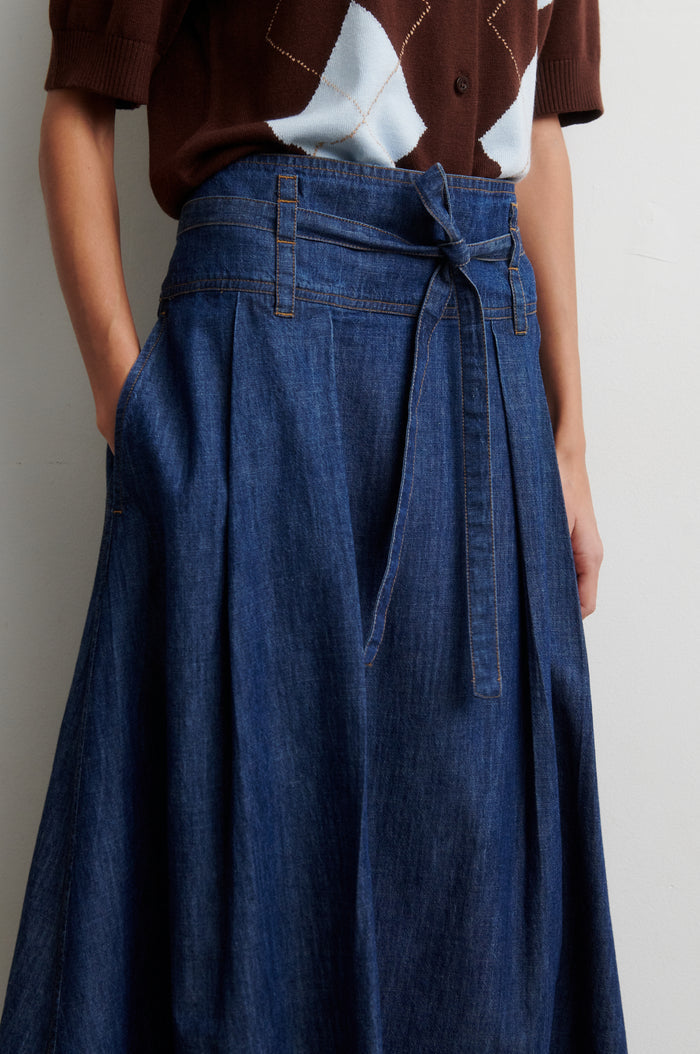 Evana Denim Skirt