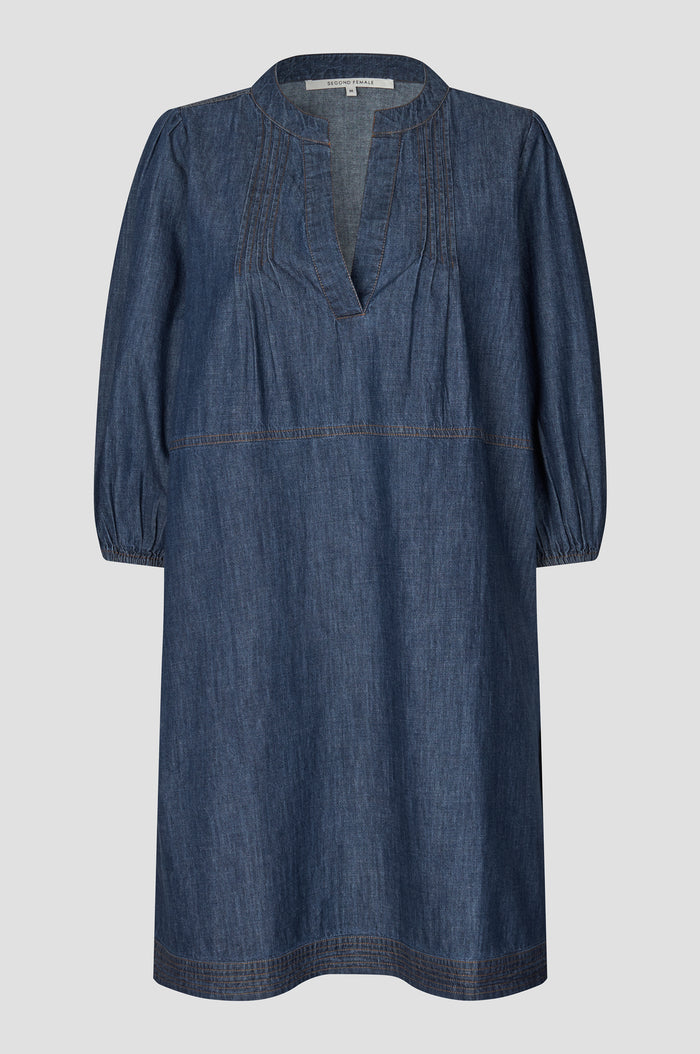 Evana Denim Tunic Dress