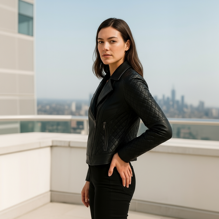 Evie Jacket Nappa Leather