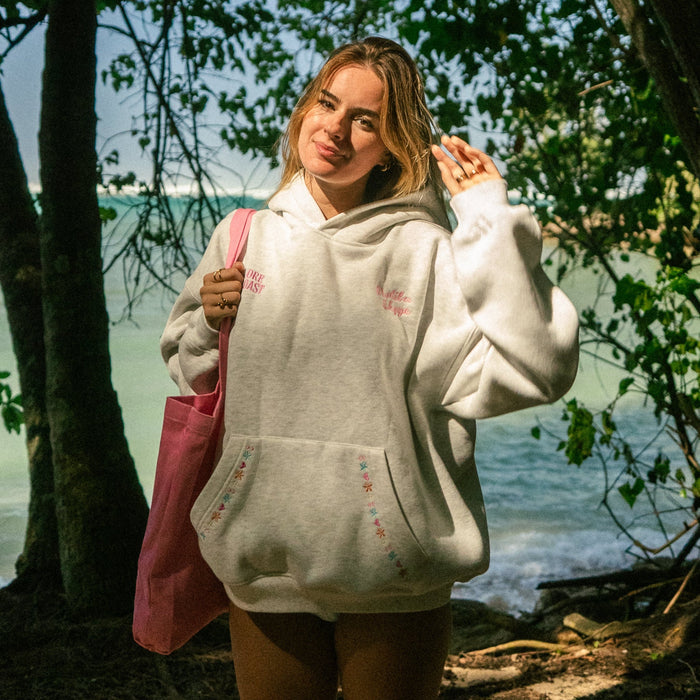 Explore the Coast Hoodie (Exclusive)- Heather Grey