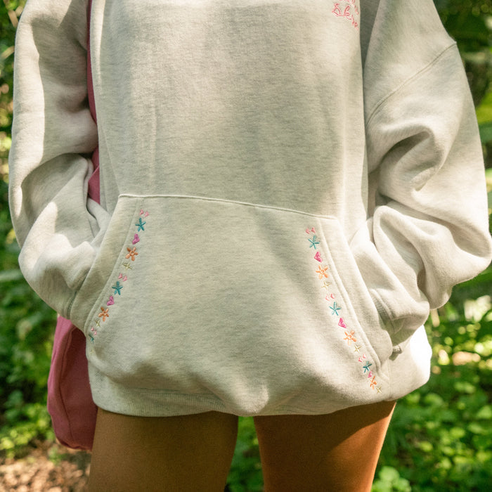 Explore the Coast Hoodie (Exclusive)- Heather Grey