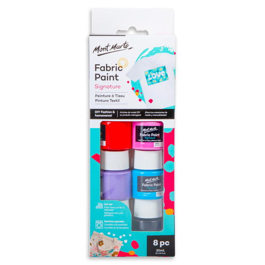 Fabric Paint Set Signature 8pc x 20ml