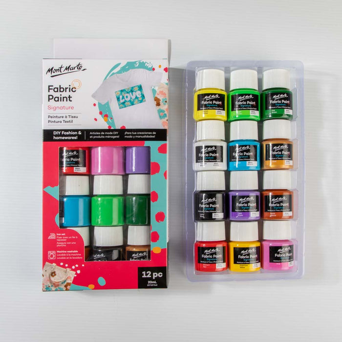 Fabric Paint Signature 12pc x 20ml