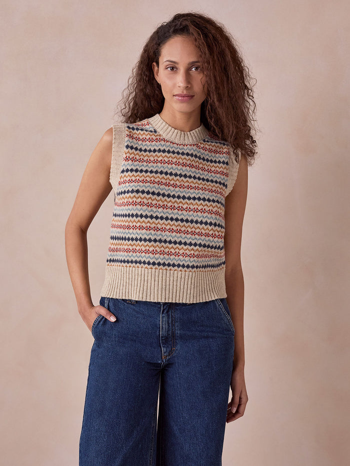 Fair Isle Tank Top