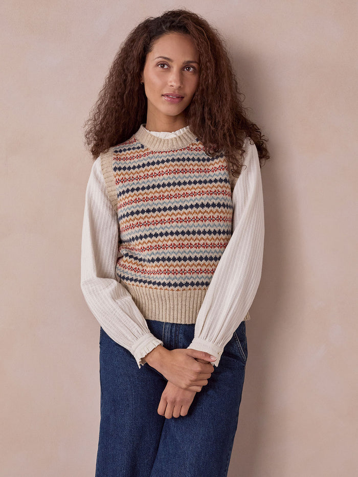 Fair Isle Tank Top