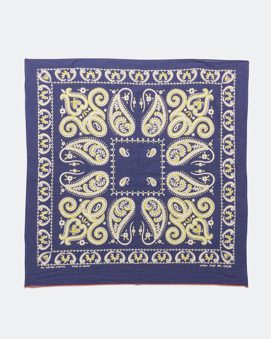 Fastcolor Selvedge Bandanna (SAMBO Paisley) 20x20 - Purple