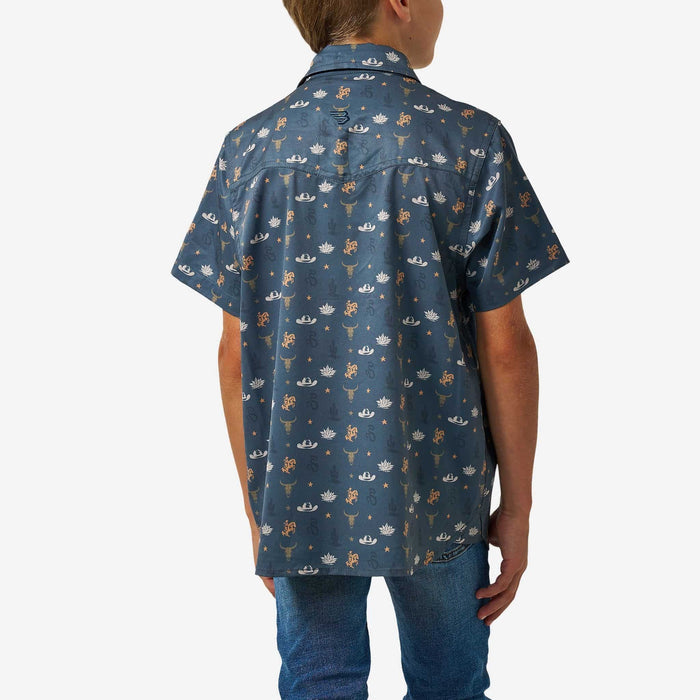 Father and Son Bundle - Performance Western Shirt - Desert Night